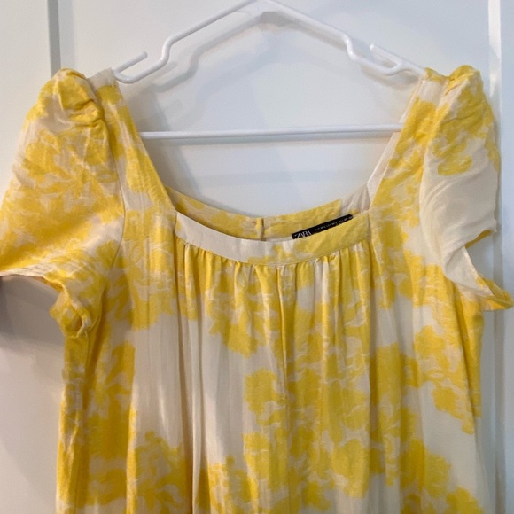 Floral linen embroidered maxi dress - Picture 11 of 11